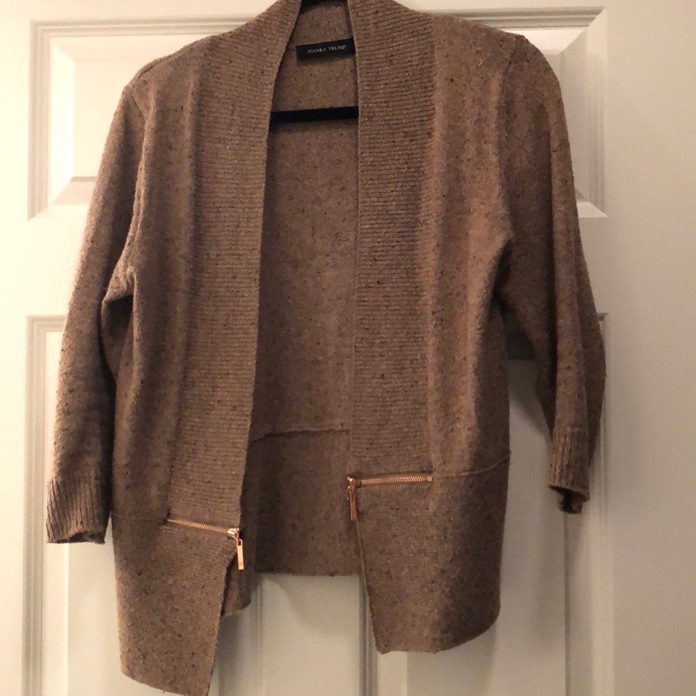 Ivanka Trump 3/4 length sweater